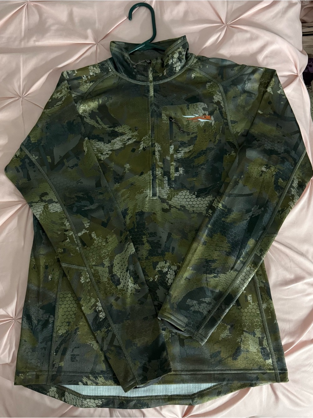 Core Midweight Zip-T Color: Optifade Waterfowl Timber